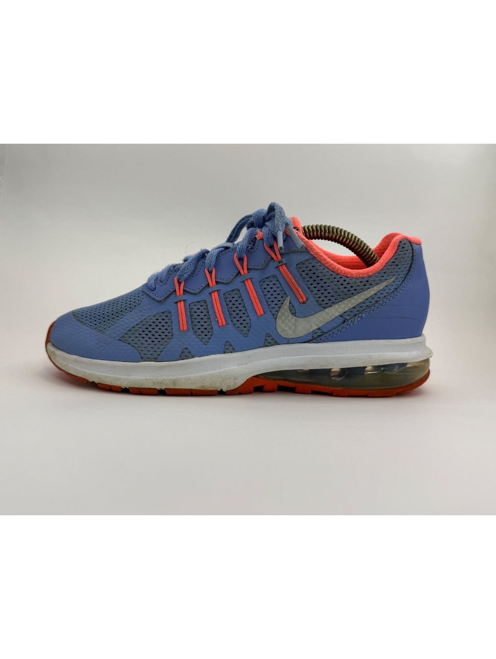 Nike Air Max Youth 4.5Y Blue Orange Running Sneakers SN 820270-400 (sh3/0068)